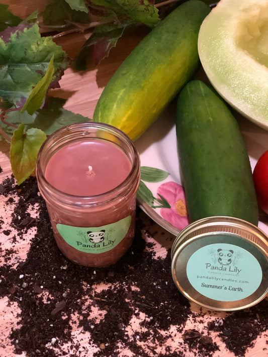 A garden full of candles - Panda Lily Candle Company