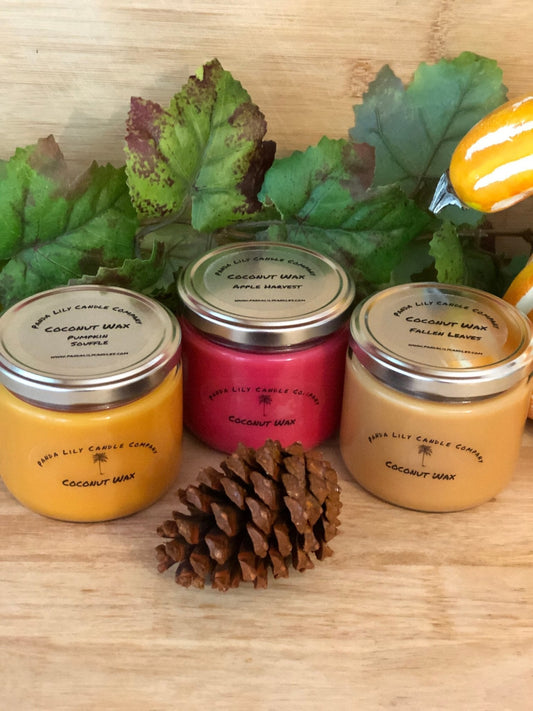 Autumn Coconut Wax Candles - Panda Lily Candle Company