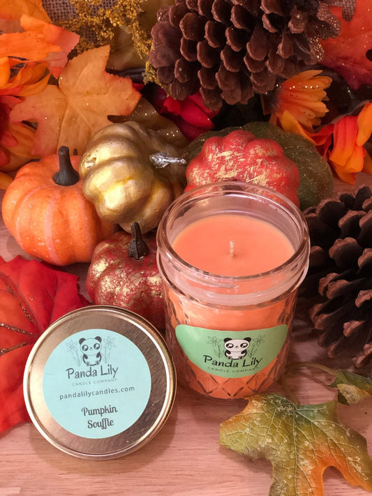 Umm! Pumpkin Soufflé Soy Candle! - Panda Lily Candle Company