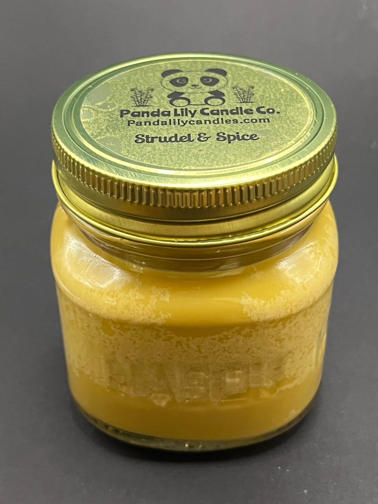 Strudel and Spice (Soy Wax) 8oz Mason Jar Candle