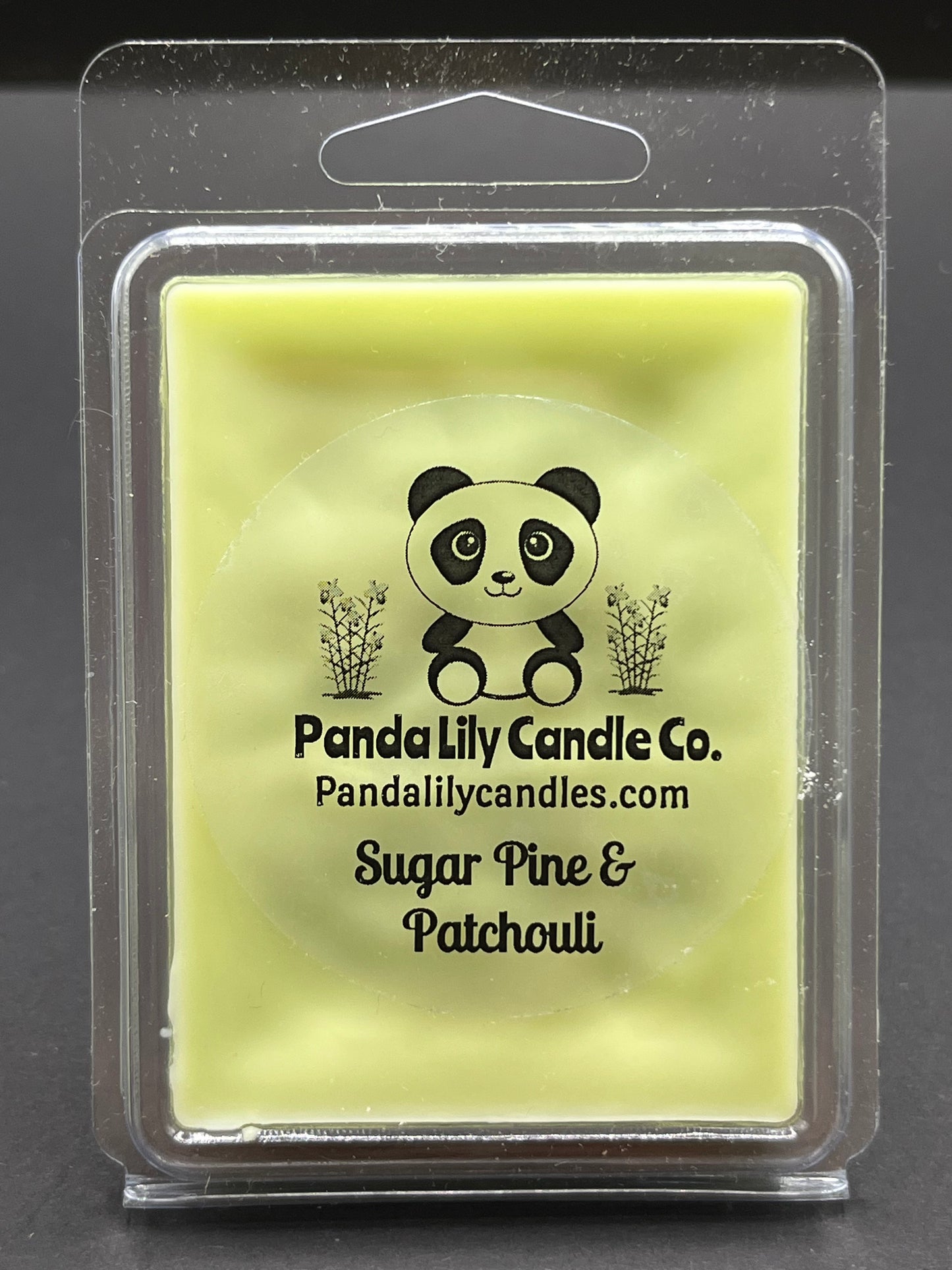 Sugar Pine & Patchouli Wax Melt - Panda Lily Candle Company
