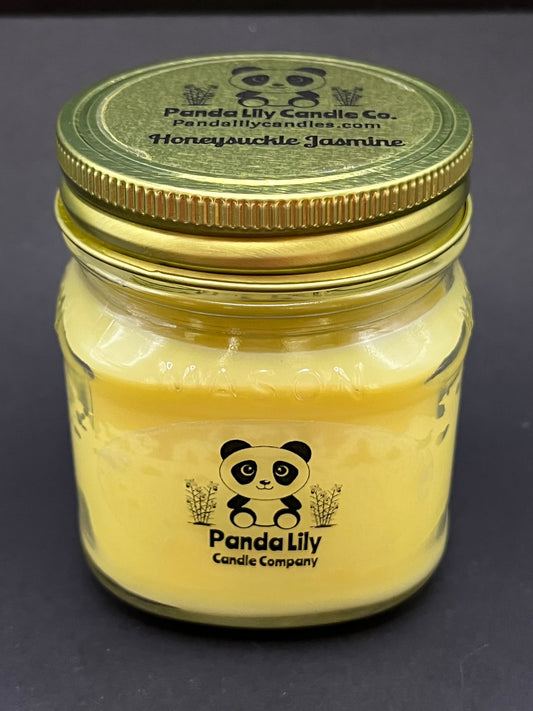 Honeysuckle Jasmine (Soy Wax) 8oz Mason Jar Candle
