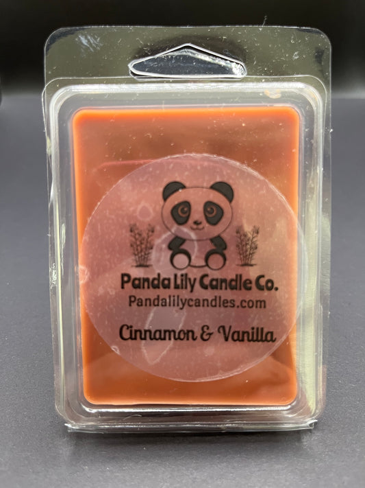 Cinnamon & Vanilla Wax Melt - Panda Lily Candle Company