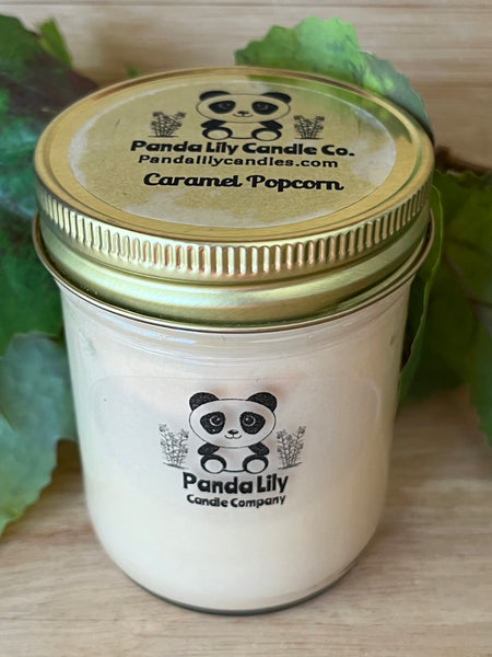 Caramel Popcorn (Soy Wax) Candle -8oz