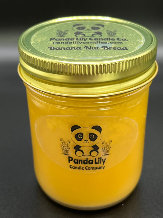 Banana Nut Bread (Soy Wax) Candle - 8oz - Panda Lily Candle Company
