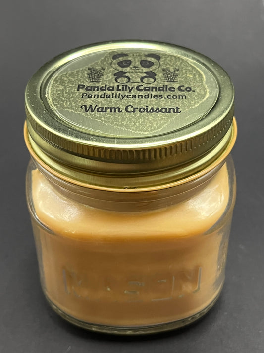 Warm Croissant (Soy Wax) 8oz Mason Jar