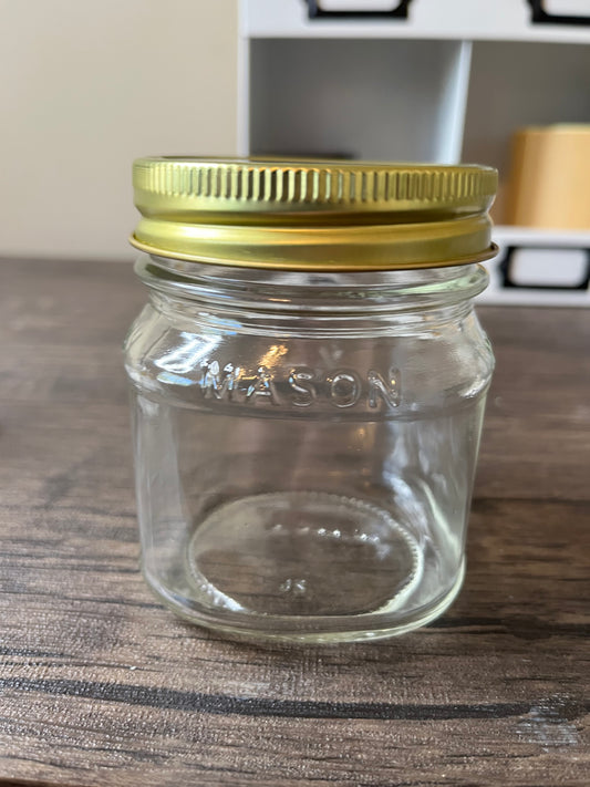 Warm Croissant (Soy Wax) 8oz Mason Jar - Panda Lily Candle Company