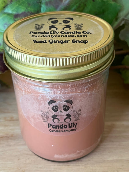 Iced Gingersnap (Soy Wax) Candle -8oz