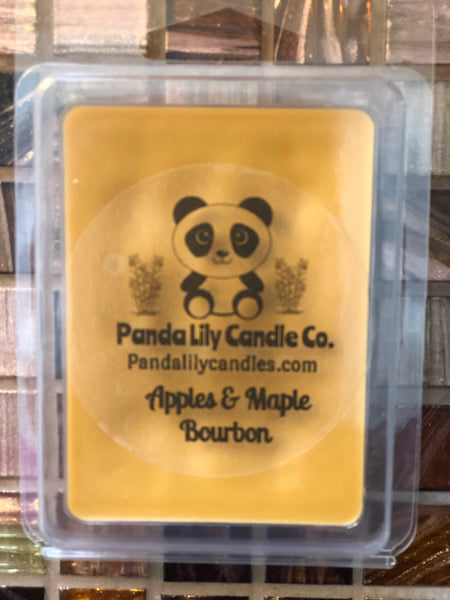 Apples & Maple Bourbon Wax Melt - Panda Lily Candle Company