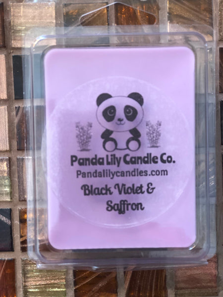 Black Violet & Saffron Wax Melt - Panda Lily Candle Company