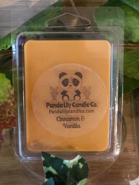Cinnamon & Vanilla Wax Melt - Panda Lily Candle Company