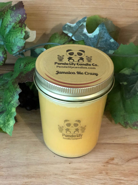 Jamaica Me Crazy (Soy Wax) Candle - 8oz - Panda Lily Candle Company